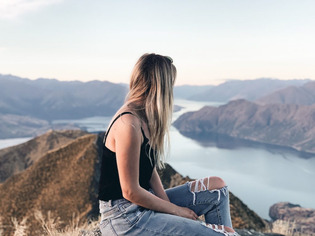 View at Roys Peak highlight South Island