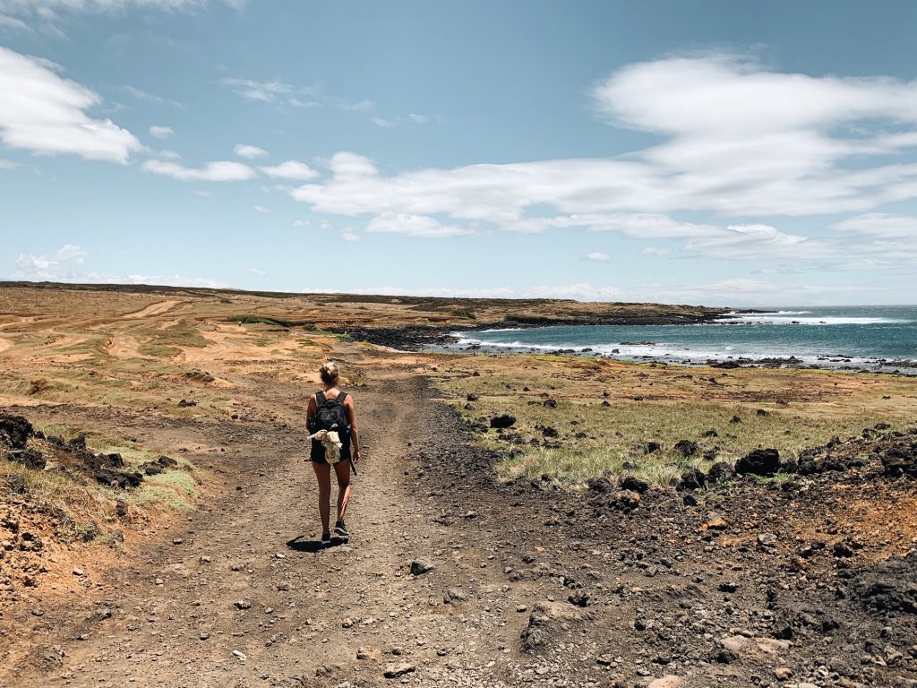 Hiking to Green Sand Beach visit Hawaii