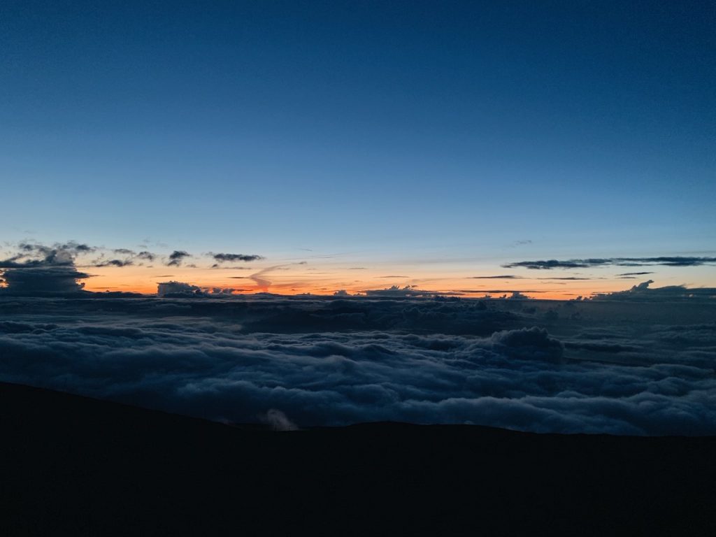 After the sunset Haleakala