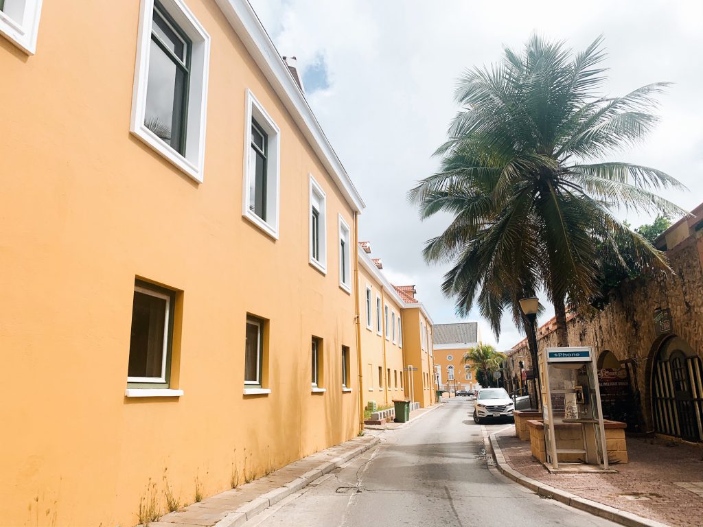 Yellow street Willemstad