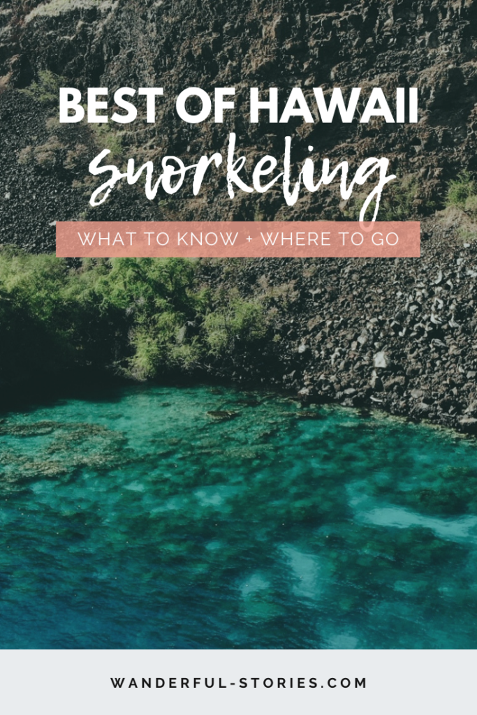 Best places for snorkeling in Hawaii