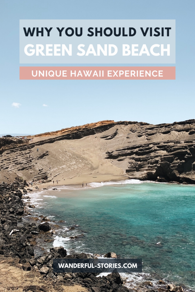 Visiting Green Sand Beach Hawaii