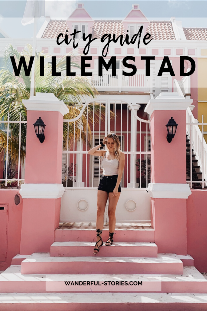 tourist map of willemstad curacao