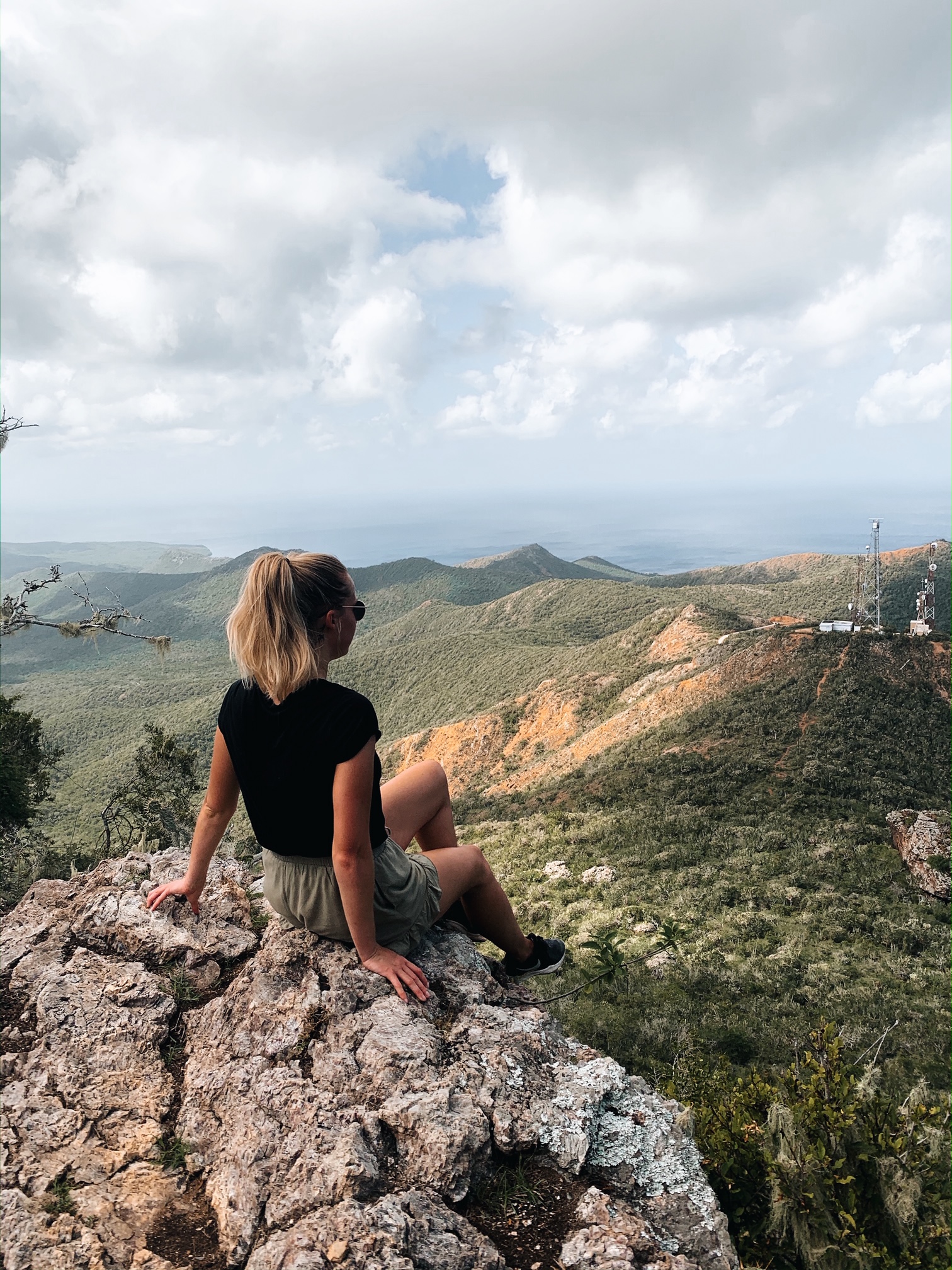 View from Mount Christoffel hiking