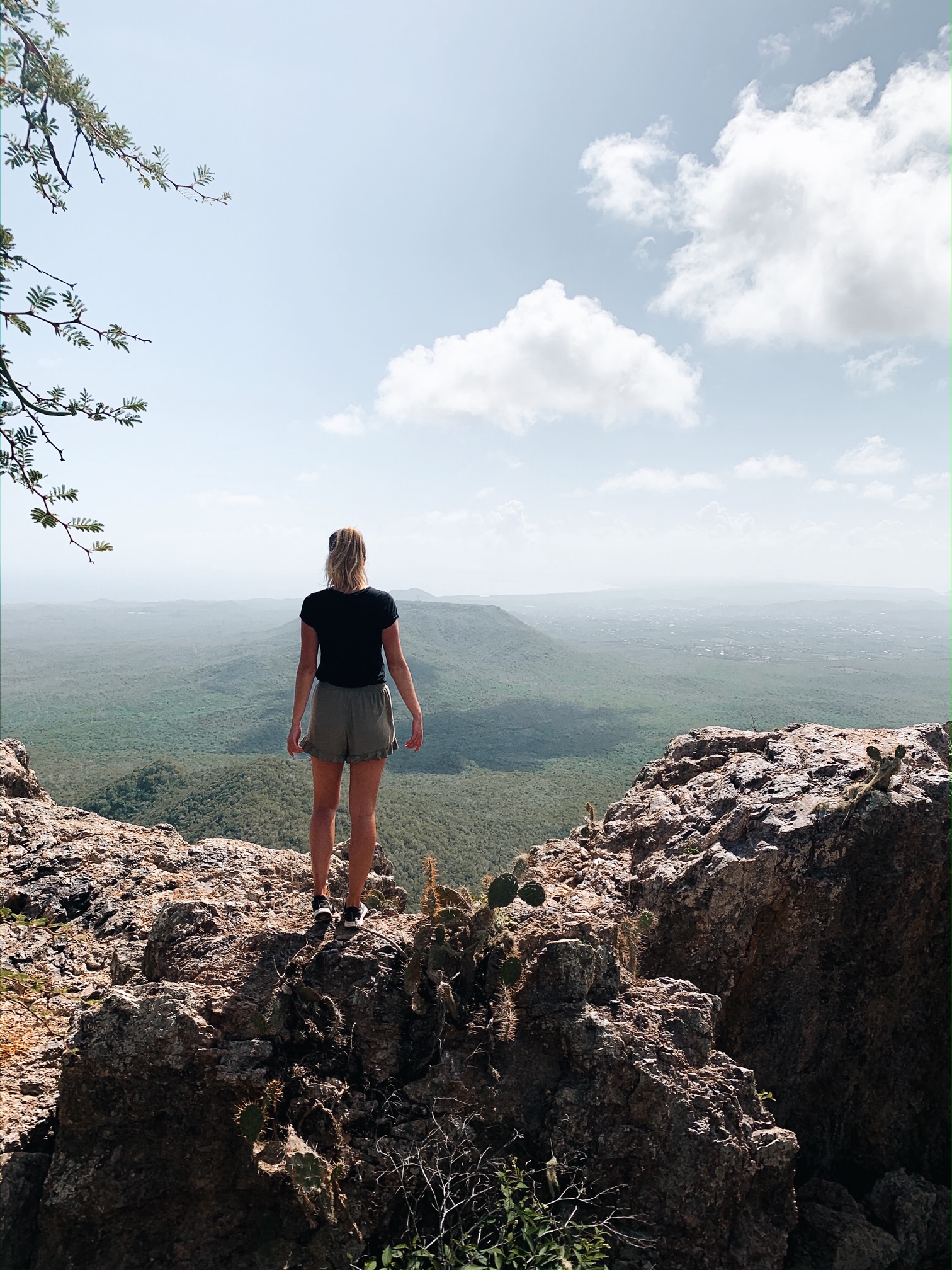 Standing on top of Mt Christoffel