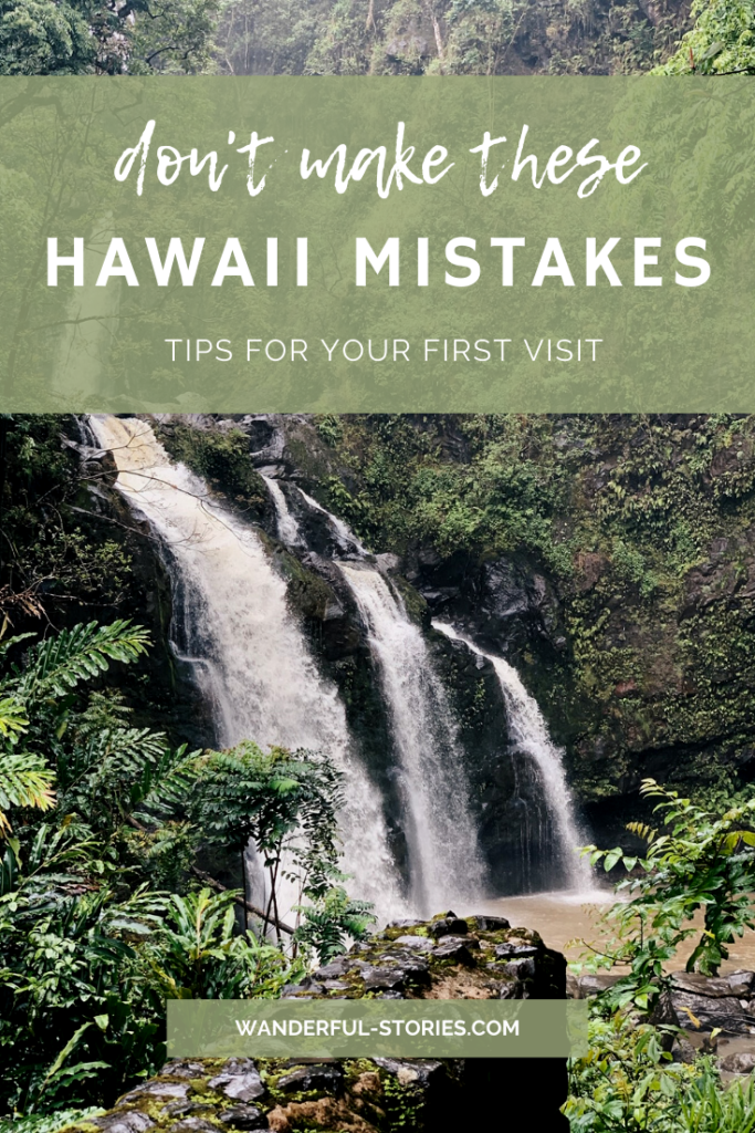 mistakes to avoid in Hawaii