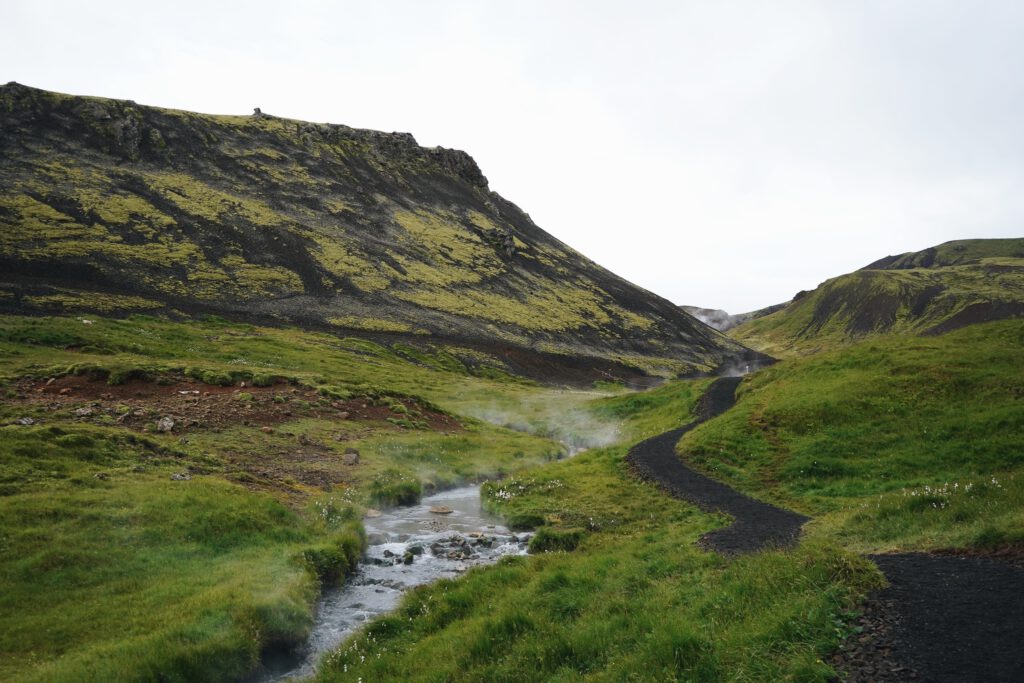 Reykjadalur hot springs 