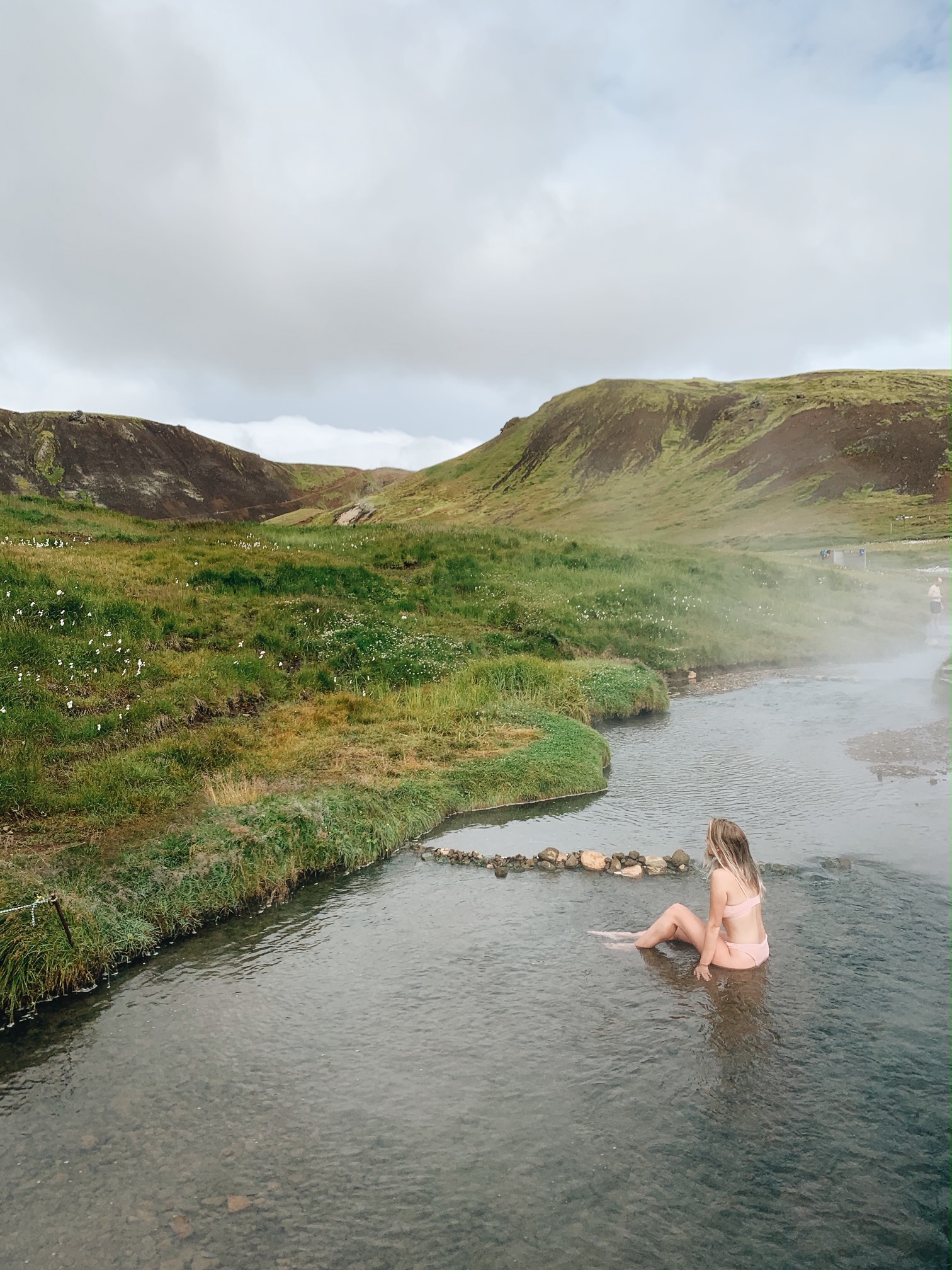 Reykjadalur hot springs 